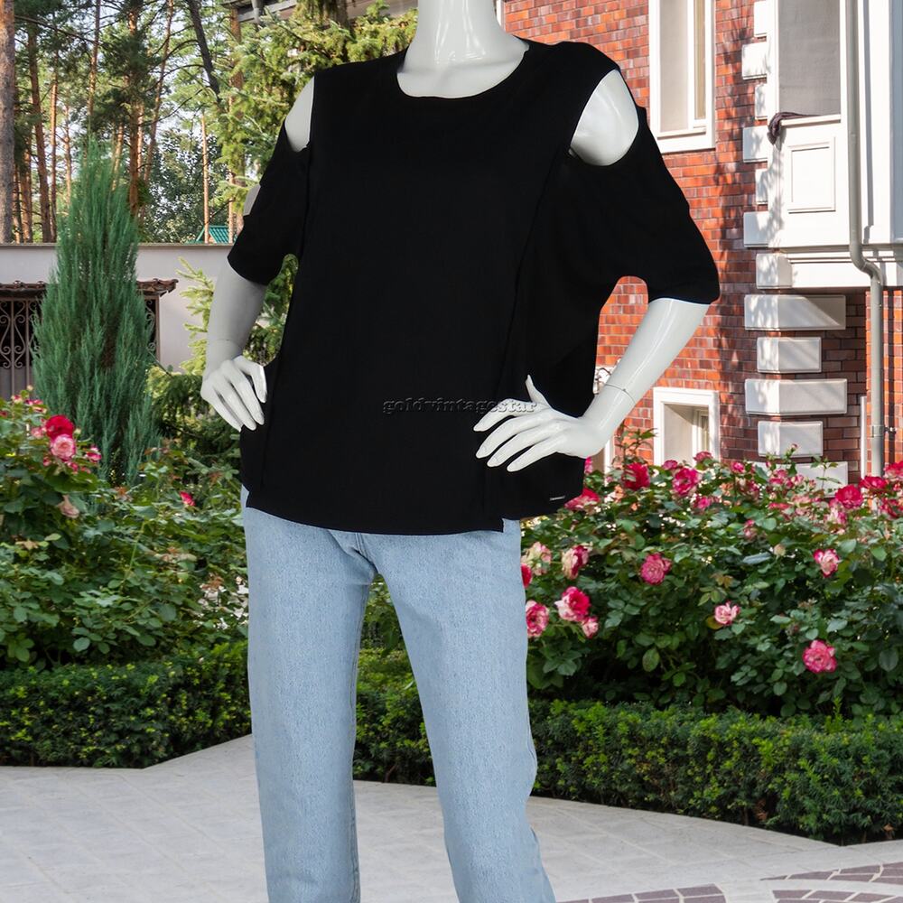 Y2K Womens Diesel Black T-Uli Tank Top T Shirt M NWT $98
